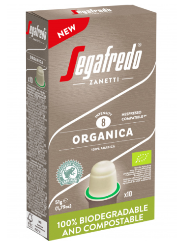 Cafea organica Segafredo Zaneti capsule 10x5.1g