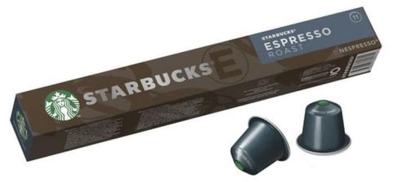 Cafea Starbucks Espresso Roast capsule Nespresso 57g 10 buc