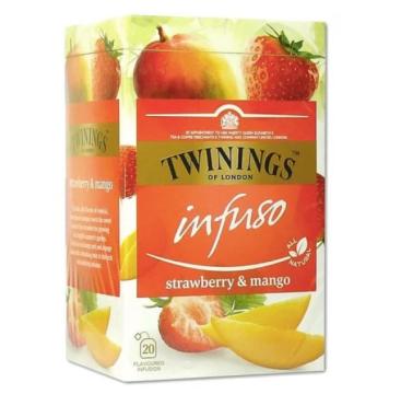 Ceai cu capsuni & mango Twinings Infuso  20x2g