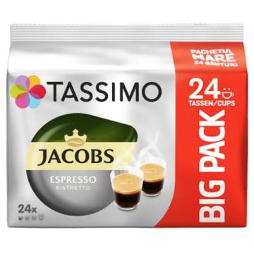 Cafea Tassimo Jacobs Espresso Ristretto capsule 24buc