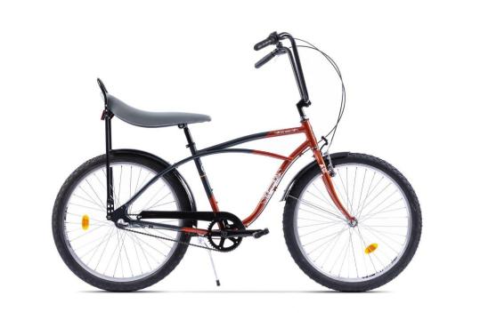 Bicicleta Pegas Strada 1 26'' aluminiu 3S cupru gri de la Transilvania Euro Tour Srl