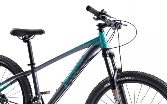 Bicicleta MTB Pegas Drumet XS 27.5'' gri turcoaz