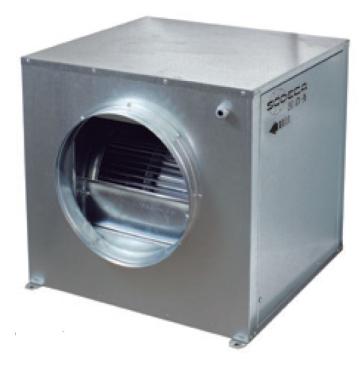 Ventilator carcasat centrifugal inline CJBD/C-2525-6M 1/5 de la Ventdepot Srl