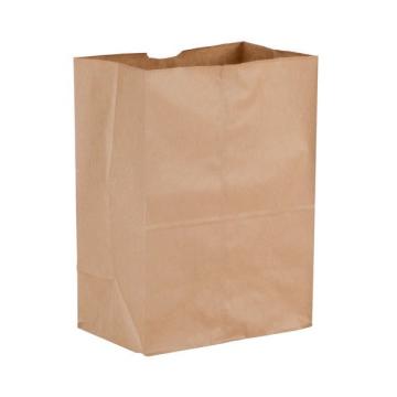 Punga kraft fara maner, meniu take away, 26x17x39cm (100buc)