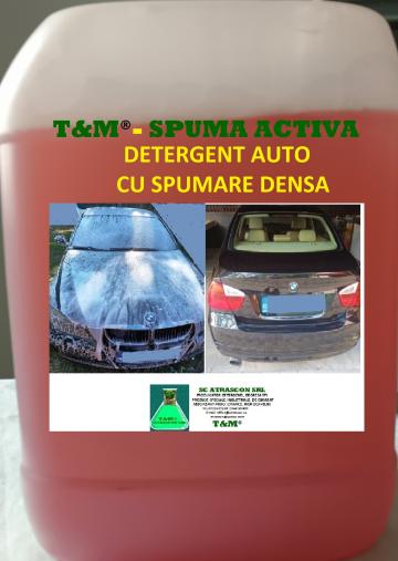 Spuma activa, detergent auto cu spumare densa T&M