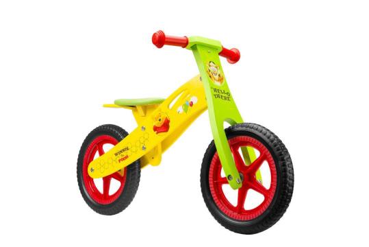 Bicicleta Wooden Balance Bike, Seven, WTP, 12 inch