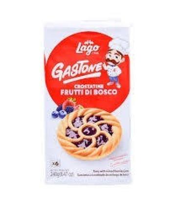 Tarte cu gem de fructe de padure, Lago Crostatine, 6x40g de la Emporio Asselti Srl