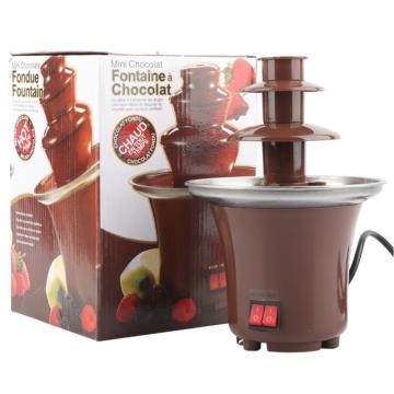 Mini fantana de ciocolata cu 3 nivele Fondue, 65W