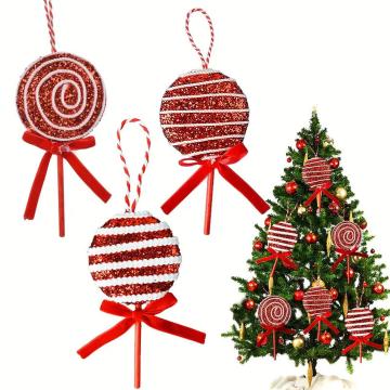 Ornamente pentru brad acadele 3/set