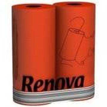 Prosop hartie Renova - diverse culori - 2 role de la Hoba Ecologic Air System Srl