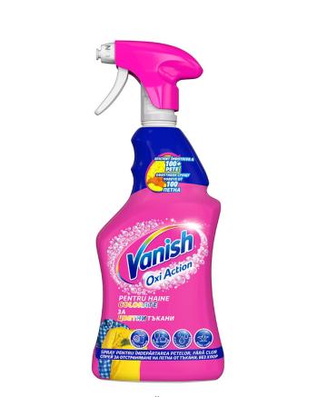 Spray pentru indepartarea petelor Vanish Oxi Action, 500ml de la D.r.s. Birotic Distribution S.r.l.