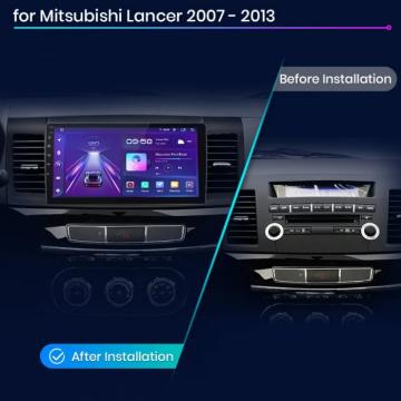 Navigatie android dedicata Mitsubishi Lancer (2007-2013)