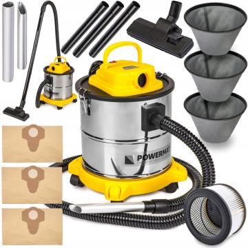 Aspirator industrial de cenusa 2 in 1 Powermat PM-ESP-2000 de la Leziter Kft.