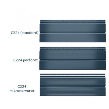 Lambriu metalic Caretta C224 Briliant 0.50 mm de la Depozit Virtual