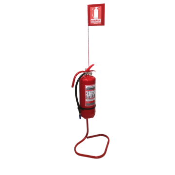 Suport pentru stingator cu stegulet de la Mar-ina Prodprest Srl
