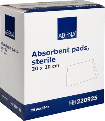 Comprese sterile absorbante din celuloza - 20 cm x 20 cm de la Medaz Life Consum Srl