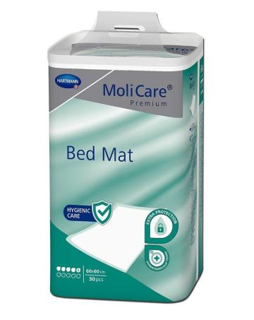Aleze MoliCare Premium Bed Mat 5 picaturi 60 x 60 cm - 30buc de la Medaz Life Consum Srl