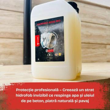 Impermeabilizant pe baza de apa pentru piatra, pavaj, beton de la Nano Pack Solutions Srl