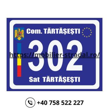 Placuta numar casa #PC100 de la Moblux Stradal SRL