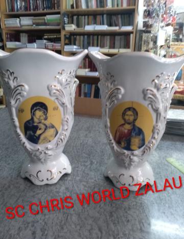 Vaze Silvia decor religios Zalau