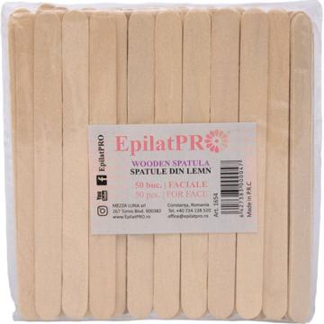 Spatule lemn faciale set 50buc. de la Mezza Luna Srl