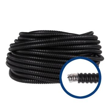 Copex metalic 42mm cu izolatie PVC, tub flexibil rezistent