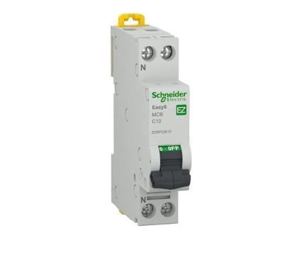 Siguranta automata Schneider Easy9 1P+N 10A