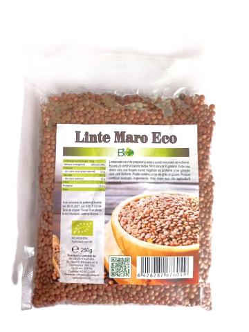 Linte maro, bio 250g de la Biovicta