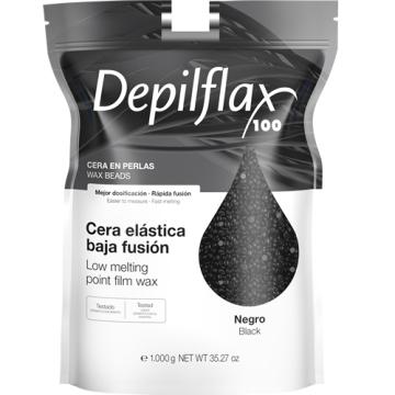 Ceara film granule extra elastica 1 kg neagra - Depilflax de la Mezza Luna Srl