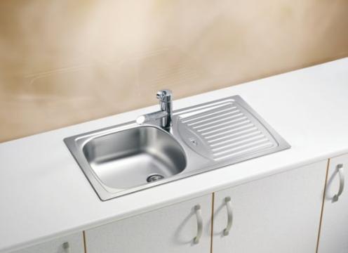 Chiuveta incastrabila Basic 150 satin ST de la Sembazuru Art Srl