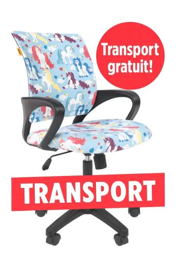 Scaun birou pentru copii rotativ Semba 103 black