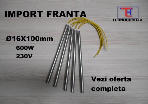 Rezistenta High Temperature D16XL100mm 600W230V