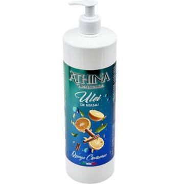 Ulei de masaj cu portocale si scortisoara 1000 ml - Athina de la Mezza Luna Srl