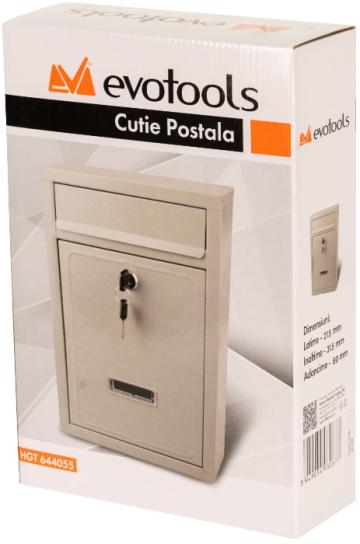 Cutie postala 215x315x80mm de la PDET Atlantic Distribution Srl