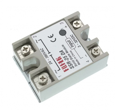 Releu static monofazat Fotek SSR-25DA 25A, intrare 4 de la Caldor Heat &Engineering Srl