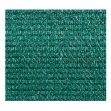 Plasa umbrire verde HDPE UV densitate: 150, 85% , 10X1.7M