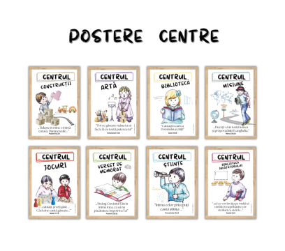 Set postere Centre de la Comoara Copilariei Srl