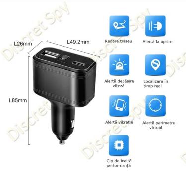 GPS tracker auto TK818 4G Winnes - instalare la bricheta