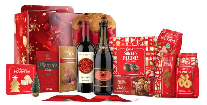 Cos cadou Holly Chrismas de la Web2print Bucuresti Srl