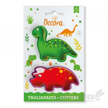 Set decupatoare dinozaur, 2 buc. - Decora