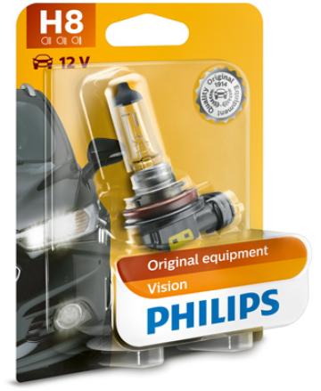 Bec far H8 12V PGJ19-1 35W Philips de la Auto Care Store Srl