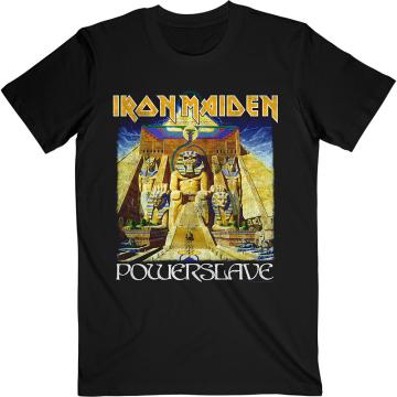 Tricou Oficial Iron Maiden Powerslave World Slavery Tour de la Rovantin Srl