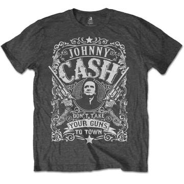 Tricou Oficial Johnny Cash Don't Take Your Guns To Town de la Rovantin Srl