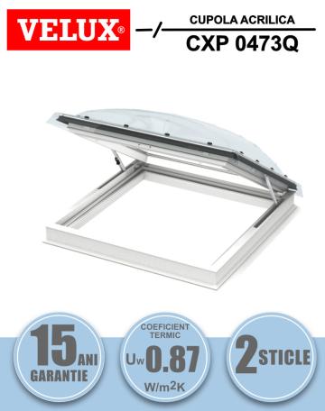 Fereastra acoperis terasa cu deschidere Velux CXP 0473Q