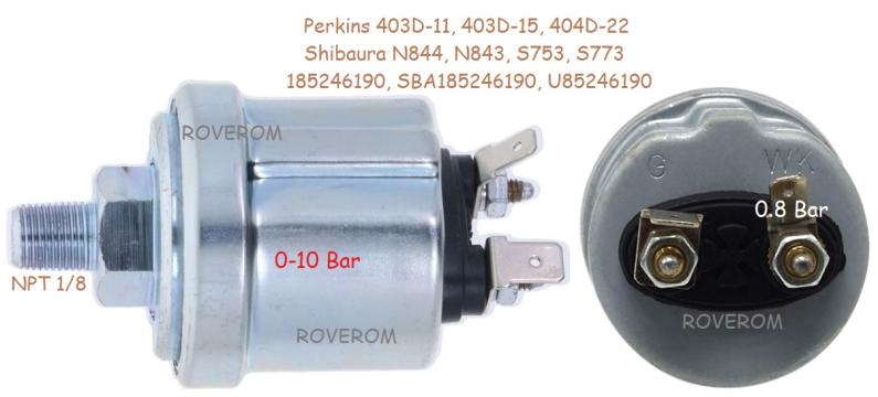 Sonda ulei Perkins 403D-11, 403D-15, 404D-22, Shibaura N844 de la Roverom Srl