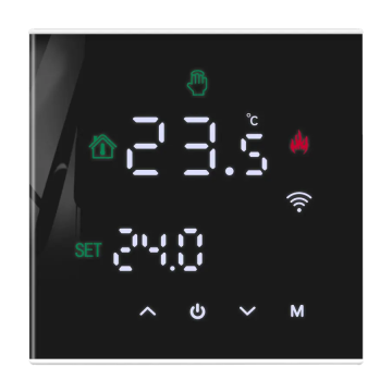 Termostat inteligent WIFI, 16A, incalzire prin pardoseala