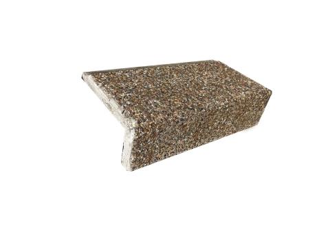 Trepte din beton cu aspect de piatra naturala 62x33x16cm