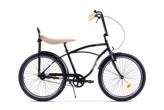 Bicicleta Pegas Strada 1 26'' otel 1S negru mat de la Transilvania Euro Tour Srl