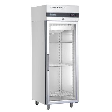 Congelator inox vertical cu 1 usa sticla - Inomak Grecia