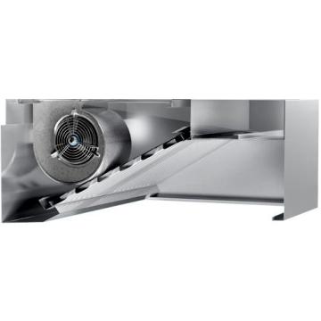 Hota inox profesionala cubica 1250x900 mm cu ventilator